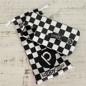 iPhone 12/12 pro loopy checkered case